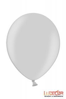 Balón metalický strieborný