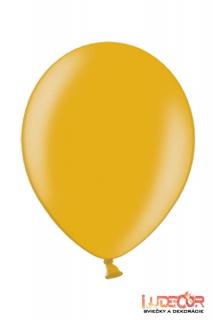 Balón metalický zlatý