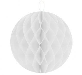 Honeycomb ball biela 30cm