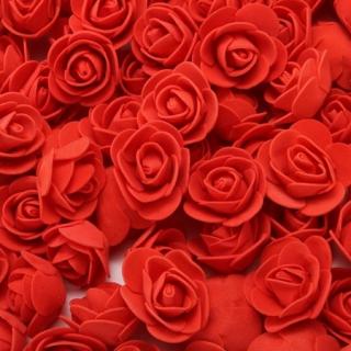 Penová ružička červená 3cm