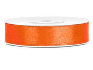 Saténová stuha oranžová 12mm