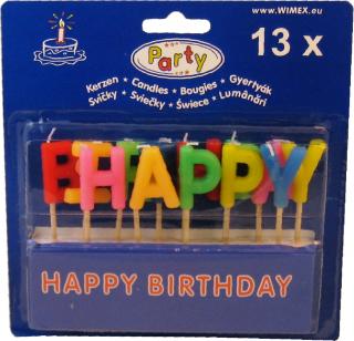 sviečky narodeninové (happy birthday)