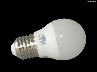 ARGUS LIGHT LED - E27 - G45 - 7W - 806lm - NW-neutrálna  (LED žiarovka ARGUS LIGHT)