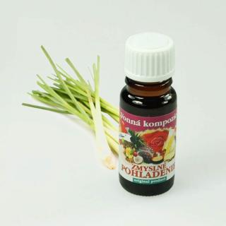 Citrónová tráva (lemongrass) - Esenciálny vonný olej 10 ml