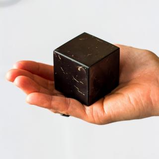 Šungitová kocka 4 x 4 cm