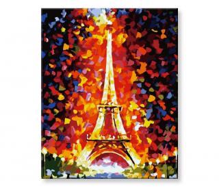 Maľovanie podľa čísel - Eiffelova veža