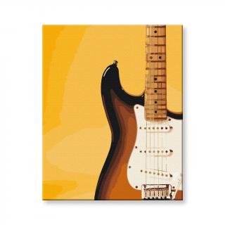 Maľovanie podľa čísel - Elektrická gitara
