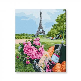 Maľovanie podľa čísel - Piknik v Paríži