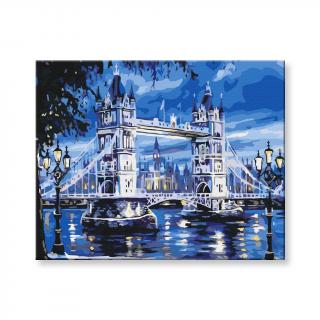 Maľovanie podľa čísel - Tower Bridge v Londýne