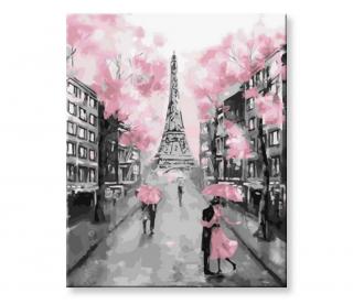 Maľovanie podľa čísel - Zamilovaný Paríž