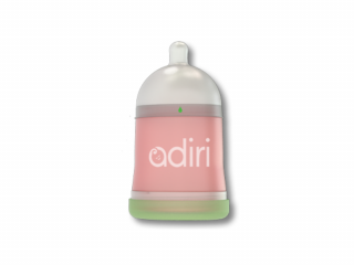 ADIRI - Dojčenská fľaša PINK - od 0-3 mesiacov, 163 ml