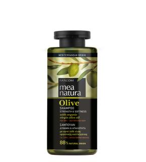 MEA NATURA - Olivový šampón pre silu a jemnosť vlasov, 300 ml