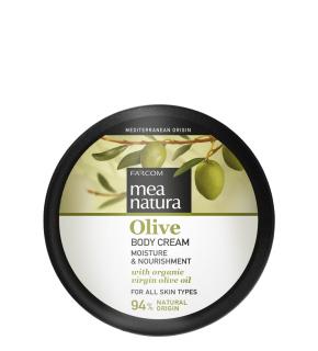 MEA NATURA - Olivový telový krém - hydratácia & výživa, 250 ml