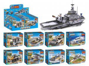 COGO ARMY Mini vojenský set 90ks