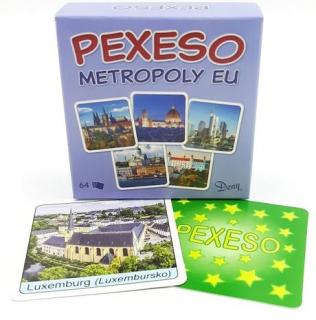 Pexeso Metropoly EU 64ks