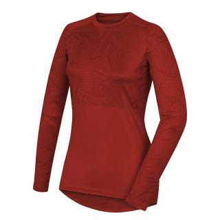 Dámske termo tričko s dlhým rukávom ACTIVE WINTER červené HUSKY (Termotričko ACTIVE WINTER HUSKY)