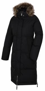 Dámsky perový kabát DOWNBAG NEW čierna (Dámsky zimný kabát HUSKY Downbag L)