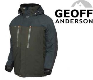 Membránová bunda Dozer 6 zelená (Nepremokavá rybárska bunda Dozer 6™ Geoff Anderson)
