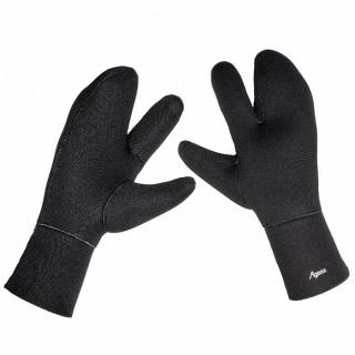 Neoprénové rukavice s manžetou trojprsté 6,5 mm AGAMA (Neoprénové rukavice s manžetou)