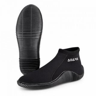 Neoprenové topánky AGAMA ROCK  (Topánky z 3,5 mm neoprénu na otužovanie a zimné plávanie)