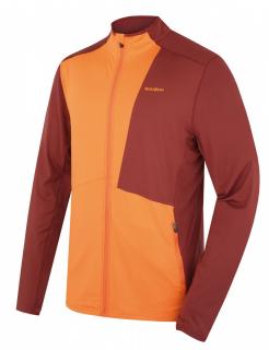 Pánska mikina TARP ZIP HUSKY oranžová (Pánska mikina Tarp zip)