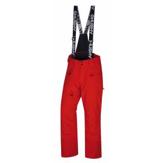 Pánske lyžiarske nohavice GILEP M červené (Pánske lyžiarske nohavice Gilep HUSKY)