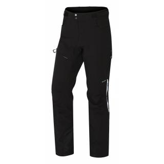 Pánske softshell nohavice KESON M NEW čierne (Silnejšie outdoorové nohavice Husky )