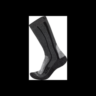Ponožky ALPINE HUSKY čierne (Ponožky ALPINE čierno-oranžová)