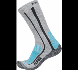 Ponožky ALPINE HUSKY šedá (Ponožky ALPINE šedá)