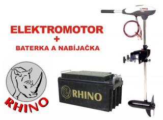 Rhino set Cobold + akumulator 17Ah/12V + nabíjačka (Rhino set Cobold + akumulator 17Ah/12V + nabíjačka)