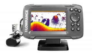 SET Sonar Lowrance HOOK2 - 4X GPS 200 CE ROW + príslušenstvo (sonar+sonda+aku. 4,5Ah+nabíjačka)