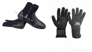 Topánky RAFTER + rukavice AROPEC 3 mm HIKO (Set pre ľadové medvede - otužilcov)