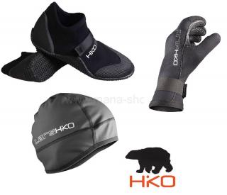 Topánky SNEAKER + rukavice GRIP + čiapka LARS HIKO (Set pre ľadové medvede - otužilcov)