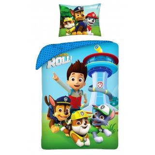 Obliečky Paw Patrol Roll 140/200, 70/90 cm