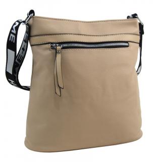 Dámska crossbody kabelka NH8163 béžovo hnedá