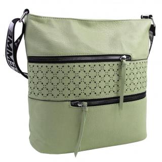 Dámska crossbody kabelka XH5064 pistáciovo zelená