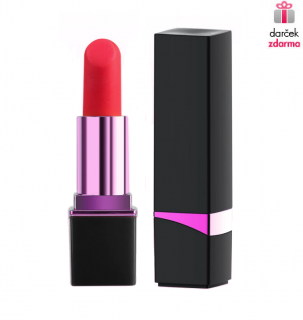 Nabíjateľný vibrátor rúž Lipstick - 10 programov