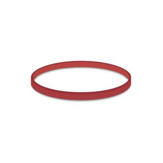 Gumičky červené silné (3 mm, Ø 8 cm) [1 kg]