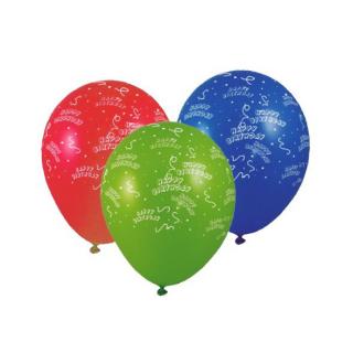Nafukovacie balóniky  Happy Birthday   L  [100 ks]