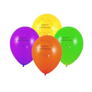 Nafukovacie balóniky  Happy Birthday   M  [100 ks]