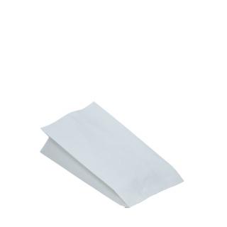 Papierové vrecká nepremastiteľné biele 10,5+5,5 x 24 cm [100 ks]
