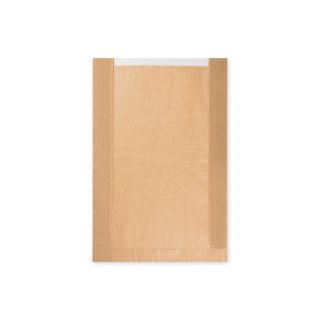 Papierové vrecká s okienkom - chlieb okrúhly (26+7x40cm, ok.19cm) [1000ks]