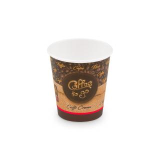Papierový pohár  Coffee to go  200 ml, S (Ø 73 mm) [50 ks]