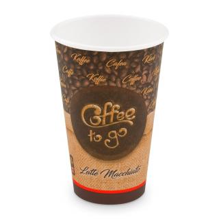 Papierový pohár  Coffee to go  510 ml, XL (Ø 90 mm) [50 ks]