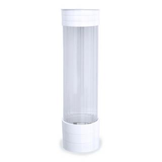 Plastový zásobník pohárov Ø 70 mm, biely [1 ks]