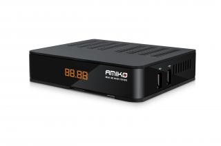 AMIKO Mini 4K UHD Combo - DVB-S2/T2/C prijímač