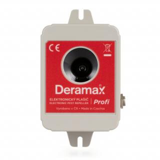 DERAMAX Profi ultrazvukový odpudzovač plašič kún a hlodavcov (DERAMAX Profi)