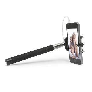 Selfie tyč s tlačidlom na rukoväti