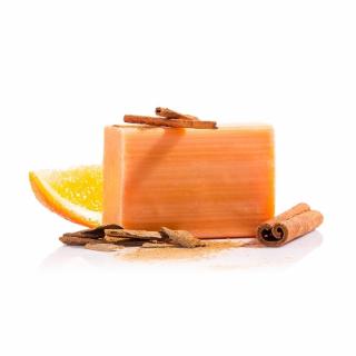 Yamuna pomarančovo-škoricové mydlo lisované za studena 110g
