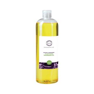 Yamuna slivka-škorica rastlinný masážny olej 1000ml